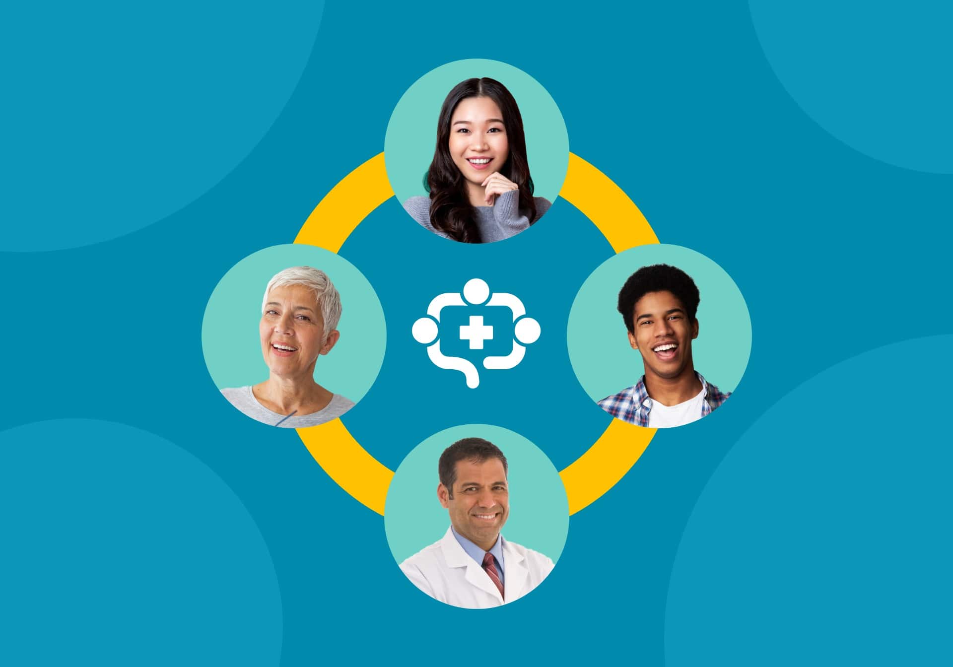Curatio health tech brand work